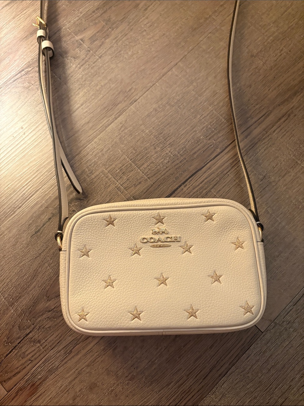 Coach White Star Bag